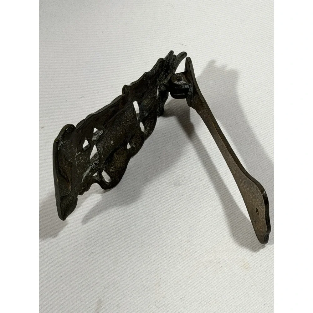 Antique Brass HMS Revenge Ship‎ Door Knocker Nautical Coastal Galleon Decor